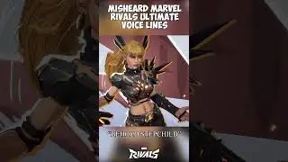 When You Mishear Marvel Rivals Ult Voice Lines 😂🔥 #marvelrivals
