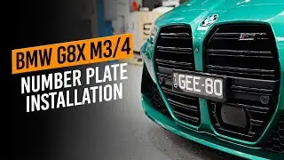 How to Install Plates on your BMW G8X M3/4