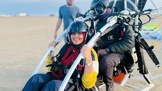 ഒന്ന് പറന്ന് നോക്കിയാലോ🪂🪂 |sawadhi beach| |barka| |paragliding| |oman|