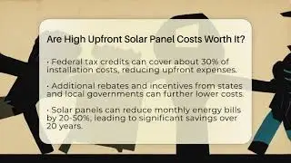 Are High Upfront Solar Panel Costs Worth It? - Your Utilities Hub