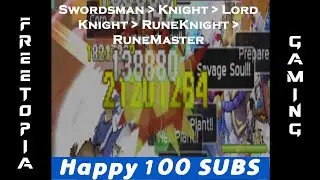 Tutorial Swordsman to Rune Knight then RUNEMASTER Ragnarok Mobile F2P Friendly Build