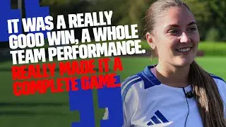Gipsy Viveash on her two goals and our victory against Gwalia
