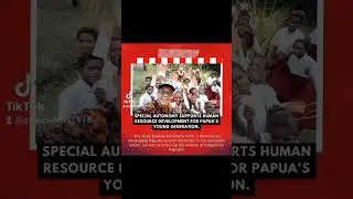Special Autonomy supports human resource development for Papua's young generation #Papua