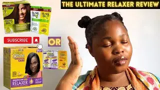 Which Relaxer should you use? Mega Growth vs Olive Oil + Watch this before you buy | Relaxed hair