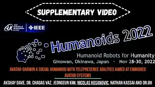 Avatar-Darwin a Social Humanoid w Telepresence Abilities Aimed at Embodied Avatar Systems