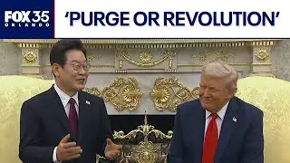 President Trump meets with South Korean President Lee Jae-myung at White House