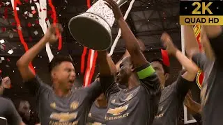 FIFA 19 - UEL Final 2019 - Ajax Vs Manchester United Full Match [PC 2K 60FPS]