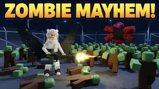 i solo killed MILLIONS of zombie with MINIGUN Roblox