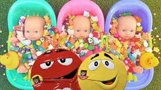 Mini Pool Chaos! Babies vs 1,000 Floating Balls ASMR