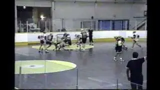 Eliuk chops down Lorenz - 1994 WLA action.