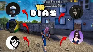 “SOBREVIVA POR 10 DIAS COM 10 SENSIBILIDADE DE FAMOSOS (DESAFIO😱)