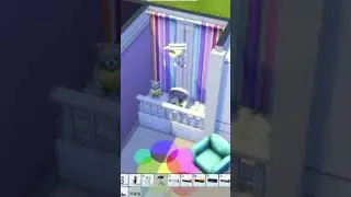How to create a functional crib using base game in The Sims 4 #shorts #sims4