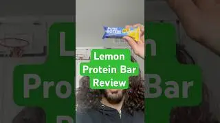 Pure Protein Bar: Lemon Cake #proteinbar #food #foodvlog #foodshorts #proteinsnack #foodenvy #gymrat