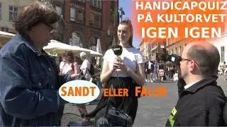 Handicapquiz: Hvor mange vil være kærester med handicappede?