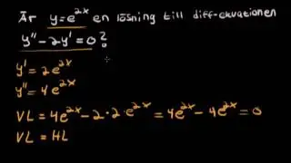 Introduktion till differentialekvationer- Matte 4
