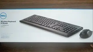 Dell KM 113 Wireless Keyboard and Mouse Combo unboxing