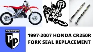 Showa Inverted Cartridge Fork Seal Replacement 1997-2007 Honda CR250R