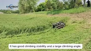 Tracked Remote Control Lawn Mower &mdash; Smart, Agile & Slope Ready #mower