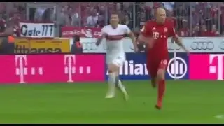 FC Bayern Counterattack goal by Arjen Robben