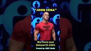 John Cena Biodata & Net Worth Revealed 2025
