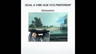 QUAL VIBE VOC&Ecirc;S PREFEREM? #coringa #coringaclips #cortes #brabox #irl #GABE