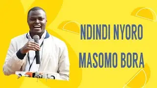 Where does Ndindi Nyoro get money from ? 