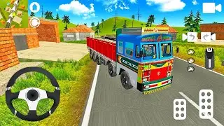 Tata Goods Carrier Truck Driving - Offroad Indian Truck Simulator 2020 - Android Gameplay #viral 