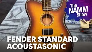 NAMM 2025: Fender Acoustasonic Standard Series Acoustic-electric Guitar