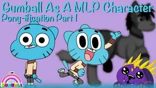 Gumball Pony-ification | Turning Popular Characters into MLP Characters Part 1 | MLP Speedpaint