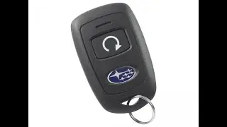 Как использовать оригинальный аксессуар Subaru для дистанционного запуска двигателя