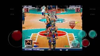 Run N Gun 2... Second Round Indiana vs Charlotte.. Lob pass and dunks no lay up.. 