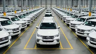 Inside Toyota Factory – How the Fortuner 7-Seat SUV Is Manufactured (Full Process)