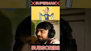 Superman❌ Fearman✅ wait for end l #lamput #anime #respect #cartoon #comedy #troll #funny #animation