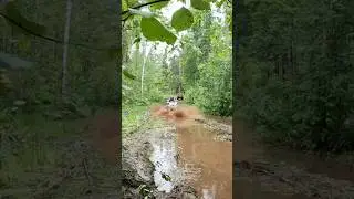 Ужасная лужа на Квадре🔥 #легенда306 #atv #offroad #mud #aodes #mudding #квадроцикл #farming