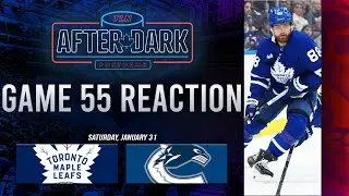 Toronto Maple Leafs vs Vancouver Canucks Postgame Show | Game 55 | TLN After Dark