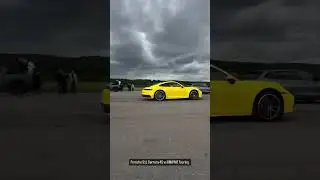 Porsche 911 Carrera 4S vs BMW M3 Touring 🔥#гонки #automobile #bmw #porsche #автоподзаказ #shorts