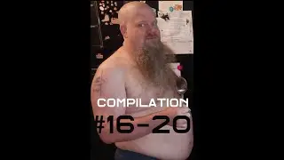 Fat / Shirtless: Eating a Bowl of Soup | Compilation 16 - 20