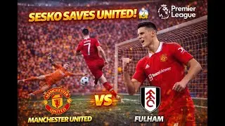 Manchester United vs Fulham SESKO SAVES UNITED! 😱| Full Penalty Shootout