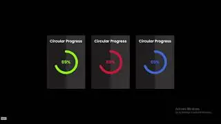Circular Progress | HTML CSS JS