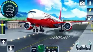 Aeroplane emergency Airo Plane Boeing Road Flight Driver Simulator 3D - Android Gameplay 