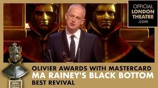 Ma Rainey's Black Bottom wins Best Revival  | Olivier Awards 2016 with Mastercard
