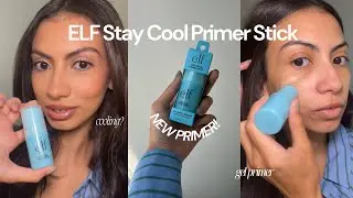 E.L.F Stay Cool Primer Stick first impressions & try-on