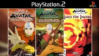Avatar: The Last Airbender Games for PS2
