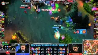 CLG Dexter and Doublelift vs TSM