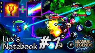 [EN Sub] Lux Support Mage | Lux's Notebook #1 | Lux League of Legends Wild Rift