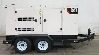 Caterpillar XQ125 110 kW rental grade diesel generator CAT C4.4 engine 8958 Hrs Yr 2018 - CSDG #4456