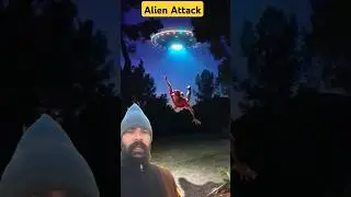 👽👽 Alien Attack on Pizza Delivery Boy #alien #short #status #shorts