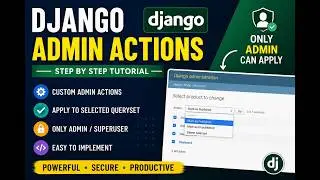 Django Admin Actions Explained Step by Step (Beginner)