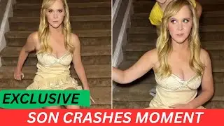 Amy Schumer's Photo Shoot Gets CRASHED by Her Son Gene!