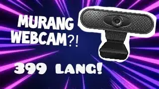 1080P Webcam from Shopee | Unboxing | Review | Sample Video